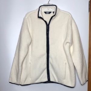 NWT Lands Ends Womans Fleece Sherpa 